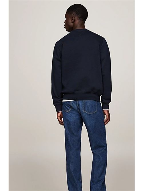 tommy logo tipped crewneck Tommy Hilfiger | MW0MW33639DW5.DW5